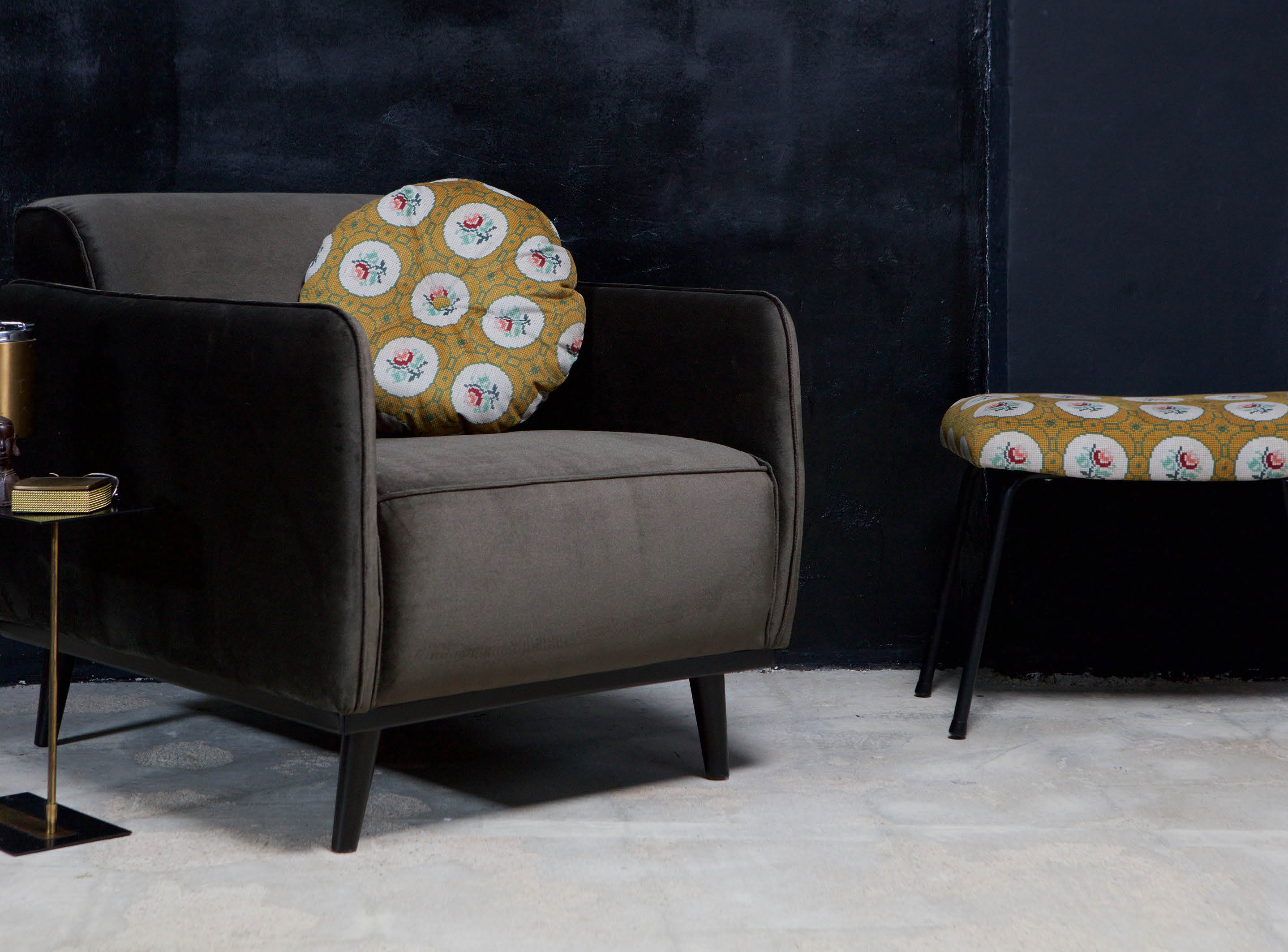 Statement fauteuil velvet BePureHome
